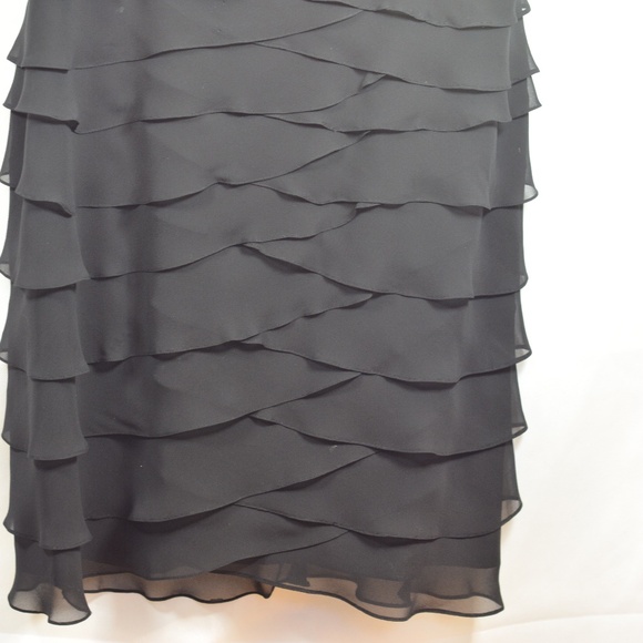 Symphony of Venus SZ 22 Black Dinner Dress - Picture 4 of 12